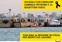 SOLIDALI CON FAMILIARI DI GABRIELE PETRONE E LAVORATORI FERITI