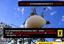 CORECOM SOVRADIMENSIONATO E COSTOSO: 20 DIPENDENTI DI CUI 8 DIRIGENTI