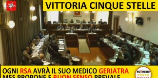 IN TOSCANA OGNI RSA AVRA’ SUO MEDICO GERIATRA. M5S PROPONE E BUON SENSO PREVALE