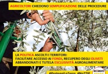 AGRICOLTORI CHIEDONO SEMPLIFICAZIONE DELLE PROCEDURE