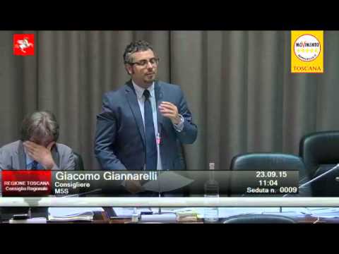 Giannarelli (M5S) Chiediamo rispetto per il PIT e per il Dibattito Pubblico