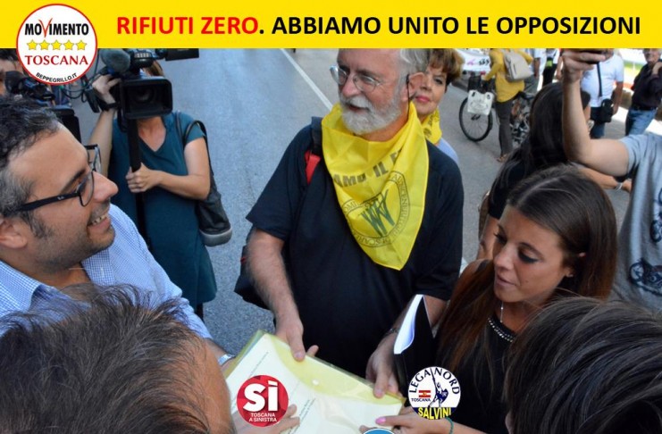 OGGI SI CELEBRA IL MATRIMONIO TRA LE OPPOSIZIONI E LA STRATEGIA RIFIUTI ZERO
