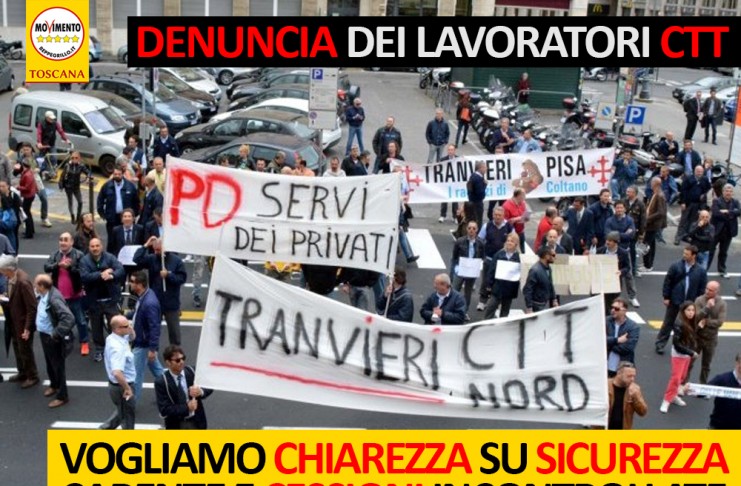 LAVORATORI CTT DENUNCIANO SICUREZZA CARENTE E CESSIONI INCONTROLLATE. VOGLIAMO VEDERCI CHIARO
