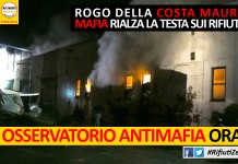 ROGO COSTA MAURO PROBLEMA SERIO. MAFIA RIALZA LA TESTA IN TOSCANA SU CICLO RIFIUTI?
