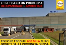 TESECO PROBLEMA OCCUPAZIONALE E AMBIENTALE. ROSSI INTERVENGA D’URGENZA