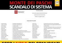 MONTE DEI PASCHI SCANDALO DI SISTEMA. ECCO I NOMI DELL’INCHIESTA