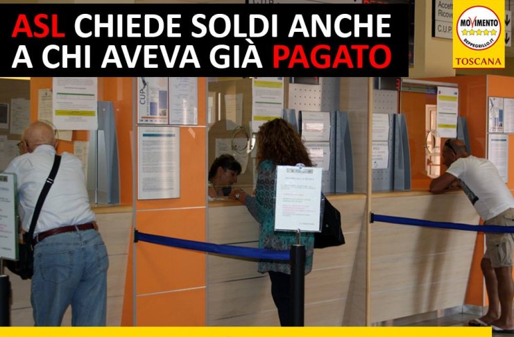 RECUPERO CREDITI ASL, CHIESTI SOLDI ANCHE A CHI NON LI DEVE
