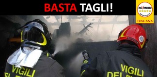 BASTA TAGLI. REGIONE SI SCHIERI A FIANCO DEI VIGILI DEL FUOCO