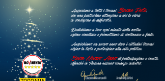 BUONE FESTE DAL GRUPPO CONSILIARE DEL M5S TOSCANA