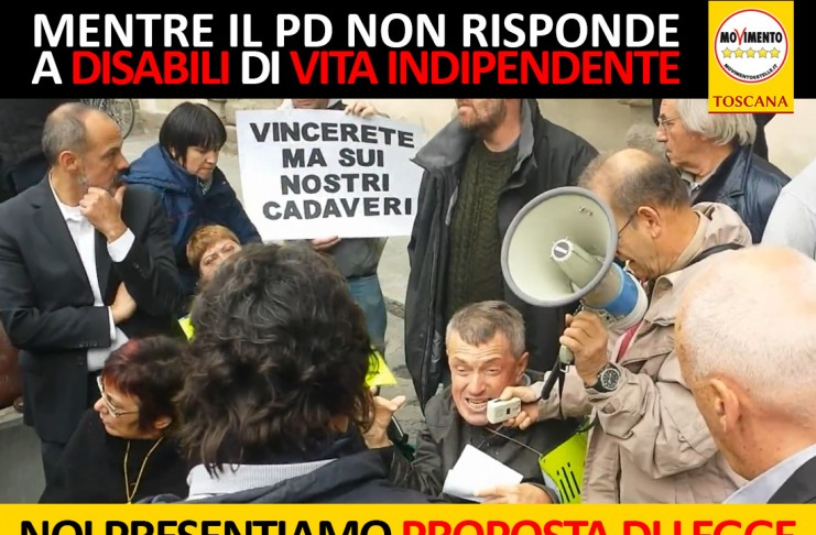 SACCARDI SIA DI PAROLA, DIA LINEE GUIDA A DISABILI VITA INDIPENDENTE. INTANTO NOSTRA PROPOSTA DI LEGGE ORA ANALIZZATA DALLA BASE