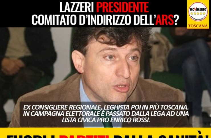 PD NOMINA EX POLITICO PRESIDENTE DEL COMITATO INDIRIZZO E CONTROLLO ARS