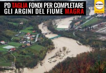PD TOGLIE I FONDI PER COMPLETARE ARGINE DEL MAGRA