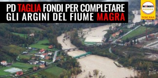 PD TOGLIE I FONDI PER COMPLETARE ARGINE DEL MAGRA