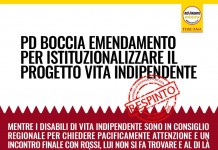 PD BOCCIA EMENDAMENTO PER ISTITUZIONALIZZARE IL PROGETTO VITA INDIPENDENTE