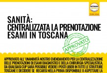 SANITA’, VITTORIA 5 STELLE: CENTRALIZZATA LA PRENOTAZIONE ESAMI IN TOSCANA