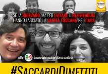 MACRO ASL INESISTENTI PER ERRORE NELLA RIFORMA PD: ORA SACCARDI SI DIMETTA