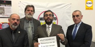 NON PAGHIAMO PER LE BANCHE, DOMENICA 24 GENNAIO #TUTTIADAREZZO