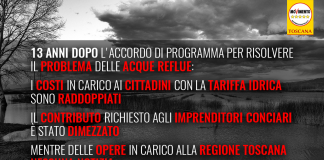 PADULE FUCECCHIO E COMPRENSORIO CUOIO, REGIONE INADEMPIENTE SU ACCORDO DI PROGRAMMA