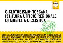 CICLOTURISMO “VITTORIA CINQUE STELLE: AVREMO UFFICIO REGIONALE PER LA MOBILITA’ CICLISTICA”