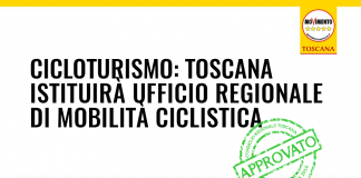 CICLOTURISMO “VITTORIA CINQUE STELLE: AVREMO UFFICIO REGIONALE PER LA MOBILITA’ CICLISTICA”