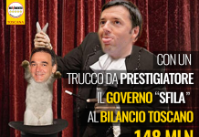 BUCO BILANCIO REGIONALE “148 MILIONI DA TROVARE. RENZI FA LA DIETA CON LE PANCE DEGLI ALTRI E ROSSI TACE”