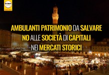 MERCATI STORICI “AMBULANTI PATRIMONIO DA SALVARE, TOSCANA PROMUOVA MODIFICA RECEPIMENTO”