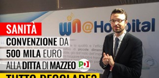 CONFLITTO D’INTERESSE “500 MILA EURO ALLA DITTA DI MAZZEO (PD). TUTTO REGOLARE?”