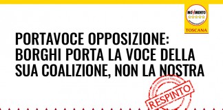 PORTAVOCE OPPOSIZIONE “PARTITO UNICO BOCCIA PROPOSTA DI CHIAREZZA. BORGHI PORTA VOCE SUA COALIZIONE NON LA NOSTRA”