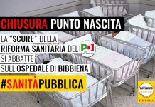 SANITA’ “SOLIDALI CON CITTADINI E COMITATI DI BIBBIENA PER LOTTA SU PUNTO NASCITE”
