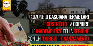 TERME “REGIONE PRENDE TEMPO, MA DOMANDA RESTA: A CHE TITOLO CASCIANA TERME HA FINANZIATO BAGNI DI CASCIANA SRL?”