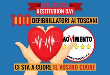 “RESTITUTION DAY: 100 DEFIBRILLATORI PER I TOSCANI”