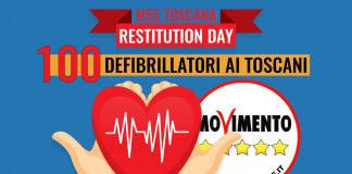 “RESTITUTION DAY: 100 DEFIBRILLATORI PER I TOSCANI”