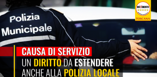 LAVORO “REGIONE DICA SI’: CAUSA DI SERVIZIO ANCHE PER POLIZIA LOCALE”