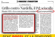 ACQUA / VORAGINE “BENE ROSSI SU ACQUA PUBBLICA, NON VORREMMO FINISSE COME PER LIBERA PROFESSIONE”