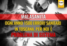 SANITA’ “TROPPI 1500 ERRORI SANITARI L’ANNO. C’E’ UN PROBLEMA DI SISTEMA”