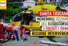 SANITA’ “INCREDIBILE GESTIONE ELISOCCORSO A MEYER E SIENA. REGIONE INTERVENGA”