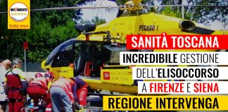 SANITA’ “INCREDIBILE GESTIONE ELISOCCORSO A MEYER E SIENA. REGIONE INTERVENGA”