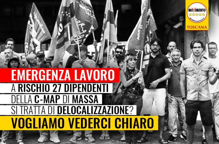 VERTENZA C-MAP, IL MOVIMENTO 5 STELLE CHIEDE CHIARIMENTI