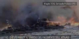 INCENDIO DISCARICA A SERRAVALLE “ROGO E’ SIMBOLO DEL FALLIMENTO DEL SISTEMA RIFIUTI”