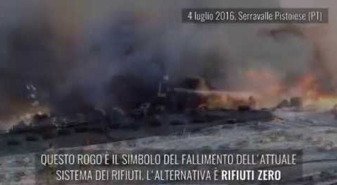 INCENDIO DISCARICA A SERRAVALLE “ROGO E’ SIMBOLO DEL FALLIMENTO DEL SISTEMA RIFIUTI”
