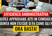 EFFICIENZA AMMINISTRATIVA “CONSIGLIO APPROVA E GIUNTA NON ESEGUE O FA COME GLI PARE: UNA GIOSTRA A SPESE DEI TOSCANI, ORA BASTA”