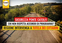 PONTE CATOLFI / LATERINA “CHI NON RISPETTA ACCORDO DI PROGRAMMA? REGIONE INTERVENGA A TUTELA DELLA SICUREZZA DEI CITTADINI”