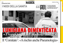 SANITA’ / LUNIGIANA “RISPOSTA DE LAURETIS E’ TRUFFA SEMANTICA. LUNIGIANESI NON VI DISCRIMINANO O NON VOGLIONO AMMETTERLO?”