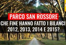 PARCO SAN ROSSORE “13 MESI IN CONSIGLIO REGIONALE E NEMMENO L’OMBRA DEI BILANCI … 2012 E 2013!”