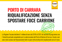 PORTO DI CARRARA, RIQUALIFICAZIONE SENZA SPOSTARE FOCE CARRIONE