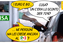 RIMBORSO A12 PISA / LIVORNO “SOLITA TRUFFA SEMANTICA PD. DICEVANO GRATIS, ANNUNCIANO SCONTO 70%, OTTENGONO: PAGHI TUTTO POI TI DIAMO I BUONI … PER TORNARE IN AUTOSTRADA”