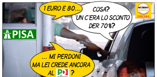 RIMBORSO A12 PISA / LIVORNO “SOLITA TRUFFA SEMANTICA PD. DICEVANO GRATIS, ANNUNCIANO SCONTO 70%, OTTENGONO: PAGHI TUTTO POI TI DIAMO I BUONI … PER TORNARE IN AUTOSTRADA”