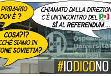 AOU FIRENZE/INCONTRO SUL Sì AL REFERENDUM “PER ROSSI TUTTO OK? ECCO UNA COSA IN CUI E’ SOCIALISTA … OMERTA’ SOVIETICA”