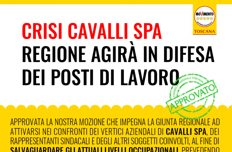 CRISI CAVALLI “REGIONE AGIRA’ IN DIFESA DEI LAVORATORI”