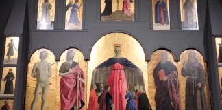 SMEMBRATA OPERA DI PIERO DELLA FRANCESCA PER ALLIETARE EVENTI NATALIZI MILANESI. REGIONE INTERVENGA